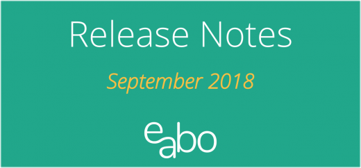 e-abo Release Notes